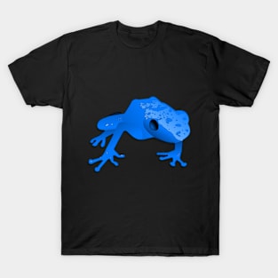 Blauer Frosch T-Shirt